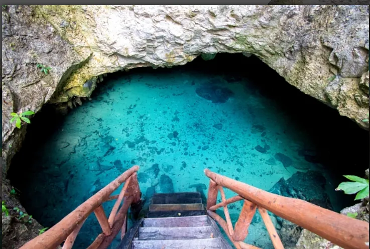Entrada Cenote Casa Tortuga Basico
